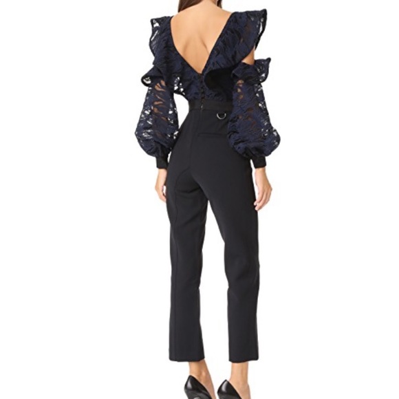 Self-Portrait Camo Jumpsuit - Picture 3 of 7